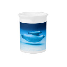 Beluga Mother and Baby Beverage Pitchers