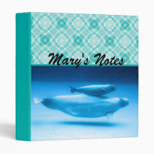 Beluga Mother and Baby Binders