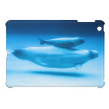 Beluga Mother and Baby iPad Mini Cover