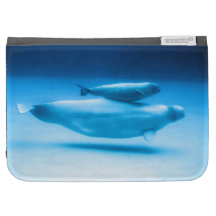 Beluga Mother and Baby Kindle Keyboard Case