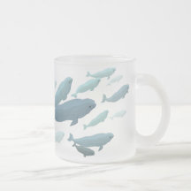 Beluga Whale Art Mug Marinelife Coffee Cup