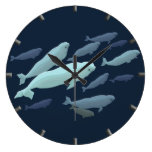 Beluga Whale Clock Beluga Whale Decor & Gifts