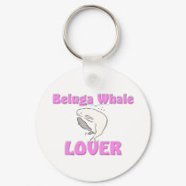 Beluga Whale Lover keychains