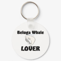 Beluga Whale Lover keychains