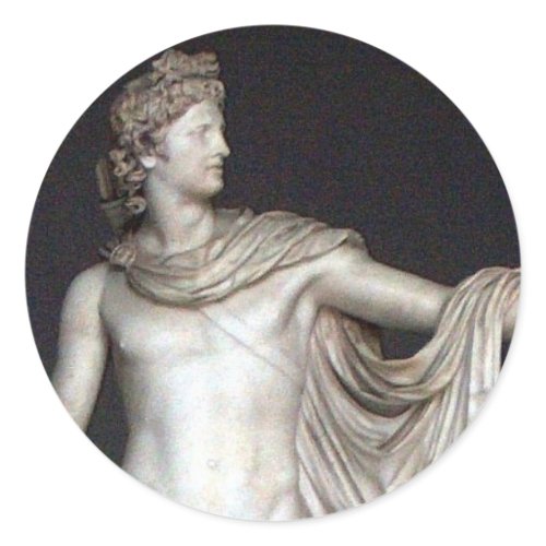 Belvedere Apollo Statue in Rome sticker