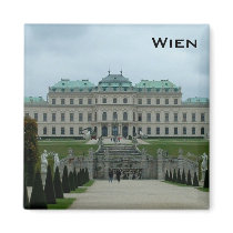 Belvedere Palace Fridge Magnets