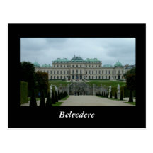 Belvedere Palace Post Cards