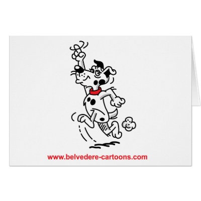 Belvedere Running Cards by Belvedere_Cartoons