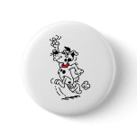 Belvedere Running Dog Button