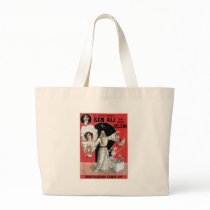 Ben Ali ~ Illusionist Magician Vintage Magic Act Canvas Bags