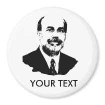 Ben Bernanke Fridge Magnet