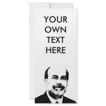 Ben Bernanke rack cards