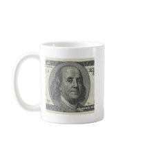 Ben Franklin $100 mug