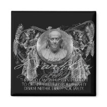 Ben Franklin, a Hero, on Liberty & Security Refrigerator Magnets