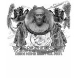 Ben Franklin, a Hero, on Liberty &amp; Security Tee Shirt