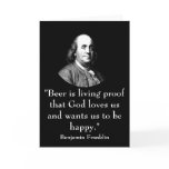 Ben Franklin and Quote cards