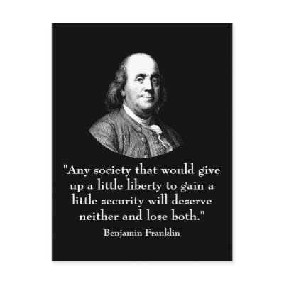 Ben Franklin and Quote Post Cards by militarycards