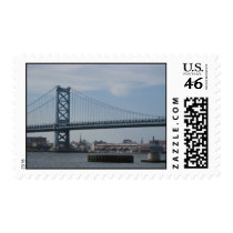Ben Franklin Bridge Postage