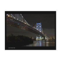 Ben Franklin Bridge Postcard