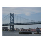 Ben Franklin Bridge Postcard
