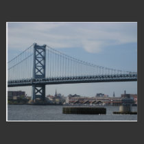 Ben Franklin Bridge postcards