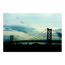 Ben Franklin Bridge posters by MattiB Ben Franklin Bridge posters