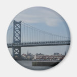 Ben Franklin Bridge Refrigerator Magnets