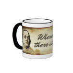 Ben Franklin Liberty Quote Mug