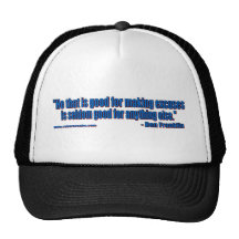 Ben Franklin - No excuses Mesh Hats