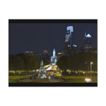 Ben Franklin Parkway Post Card