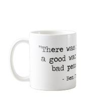 Ben Franklin Peace Mug mugs