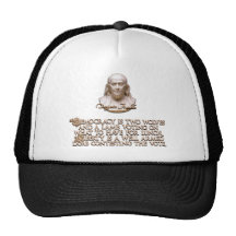 Ben Franklin Quote: 2 Wolves & a Well Armed Lamb Mesh Hats
