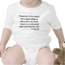 Ben Franklin Quote 2a Bodysuit