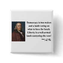 Ben Franklin Quote 2b Buttons