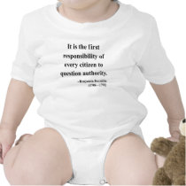 Ben Franklin Quote 3a Rompers