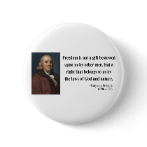 Ben Franklin Quote 4b Pins