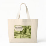 Ben Franklin Quote Beware of little expenses. A sm Tote Bag