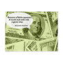 Ben Franklin Quote Beware of little expenses. A sm Post Card
