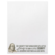 Ben Franklin Quote Letterhead by Libertymaniacs Ben Franklin Quote Letterhead