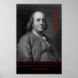 Ben Franklin - Those that move Posters