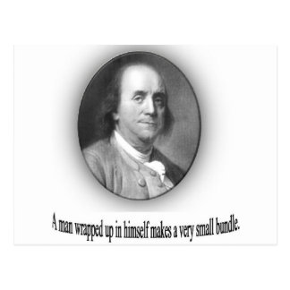 Ben Franklin Quotes Postcards & Postcard Template Designs