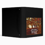 Ben Franklin's Famous Beer Quote Binders