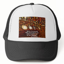 Ben Franklin's Famous Beer Quote Hats