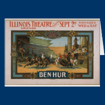 Ben-Hur Klaw & Erlanger's stupendous production cards