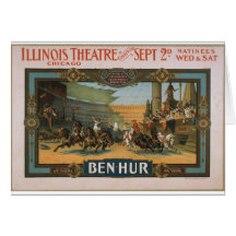 Ben-Hur Klaw & Erlanger's stupendous production Greeting Card
