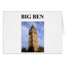   ben london england card