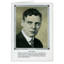 Ben Wilson 1915 silent movie actor Greeting Cards