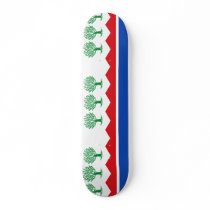 Benalua De Las Villas Spain, Spain flag Skate Board