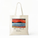 Benar Beach, Wales souvenir tote bag