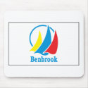 Benbrook Flag Mousepad by FlagTshirts Benbrook Flag Mousepad